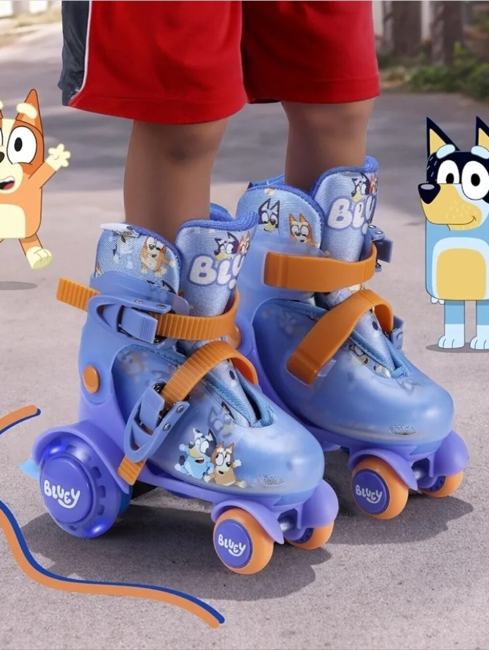Bluey Toddler Training Skates